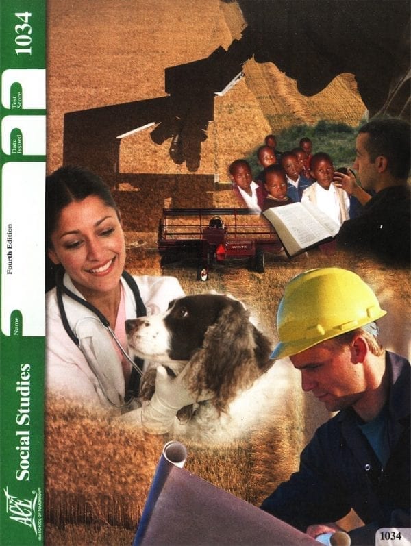3rd Grade Social Studies Pace 1034 by Accelerated Christian Education ACE