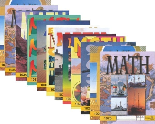 3rd Grade Math Pace Set by Accelerated Christian Education ACE