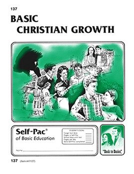 Christian Growth Unit 5 (Pace 137) from Accelerated Christian Education ACE