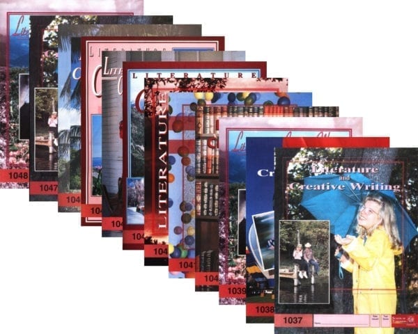 4th Grade Literature and Creative Writing Pace Set by Accelerated Christian Education ACE