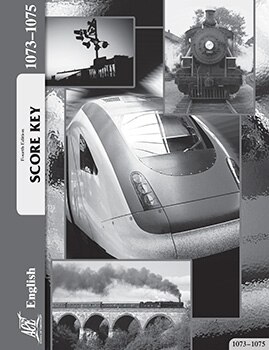 7th Grade English Key 1073-1075, 4th Edition from ACE School of Tomorrow