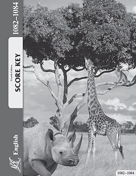 7th Grade English Key 1082-1084, 4th Edition from ACE School of Tomorrow