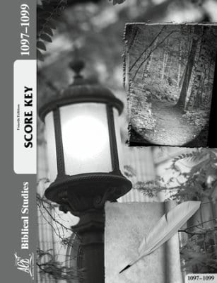 New Testament Survey Key 1097-1099 (4th Edition) by Accelerated Christian Education ACE