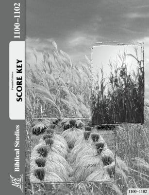 New Testament Survey Key 1100-1102 (4th Edition) by Accelerated Christian Education ACE