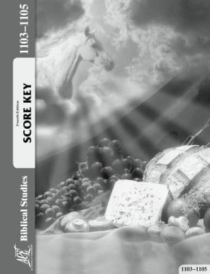 New Testament Survey Key 1103-1105 (4th Edition) by Accelerated Christian Education ACE