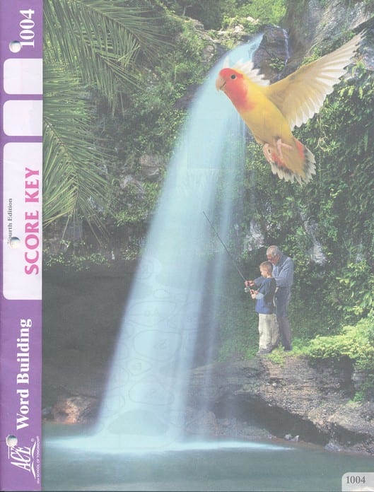 1st Grade Word Building Answer Key 1004 by Accelerated Christian Education ACE