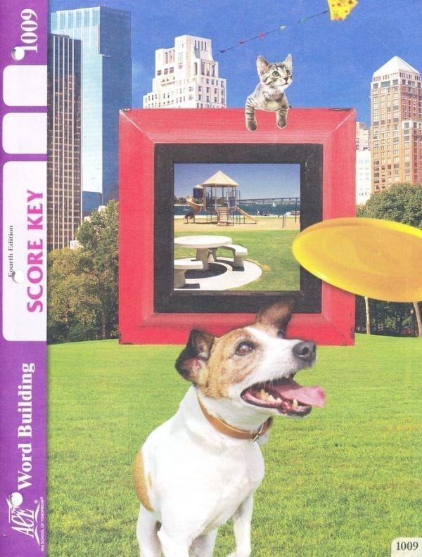 1st Grade Word Building Answer Key 1009 by Accelerated Christian Education ACE