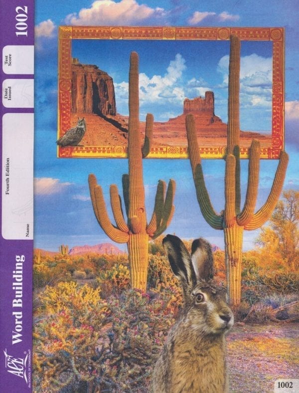 1st Grade Word Building Pace 1002 by Accelerated Christian Education ACE