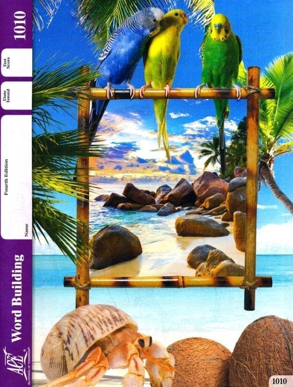 1st Grade Word Building Pace 1010 by Accelerated Christian Education ACE