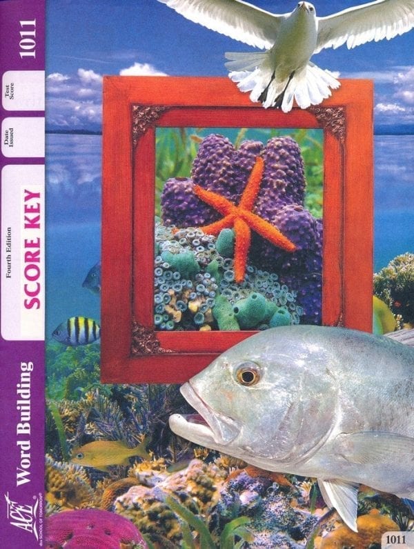 1st Grade Word Building Answer Key 1011 by Accelerated Christian Education ACE