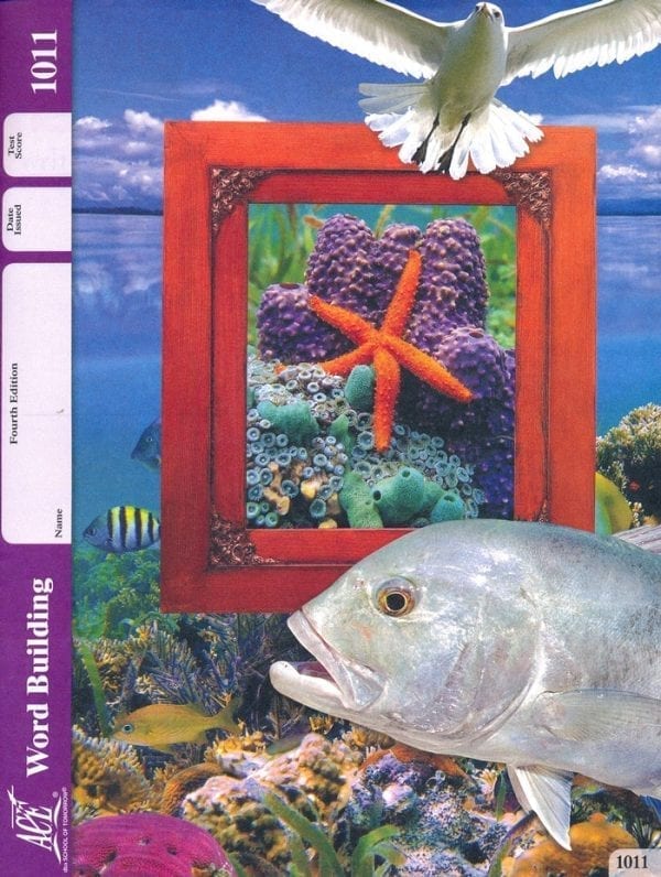 1st Grade Word Building Pace 1011 by Accelerated Christian Education ACE