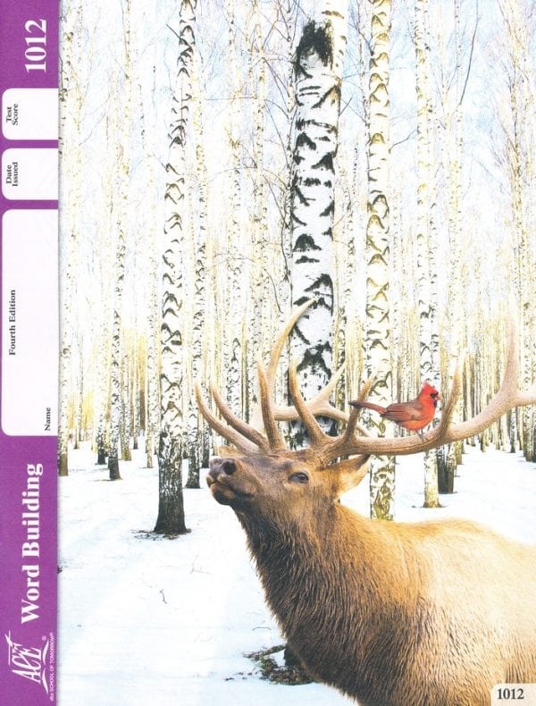 1st Grade Word Building Pace 1012 by Accelerated Christian Education ACE