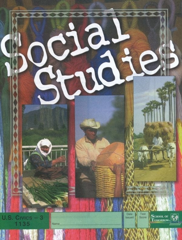 US Civics (Pace 1135) from Accelerated Christian Education ACE