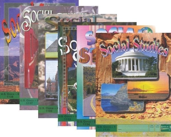 12th Grade US Civics Complete Set from Accelerated Christian Education ACE