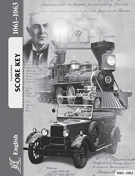 6th Grade English Answer Key 1061-1063 by Accelerated Christian Education ACE