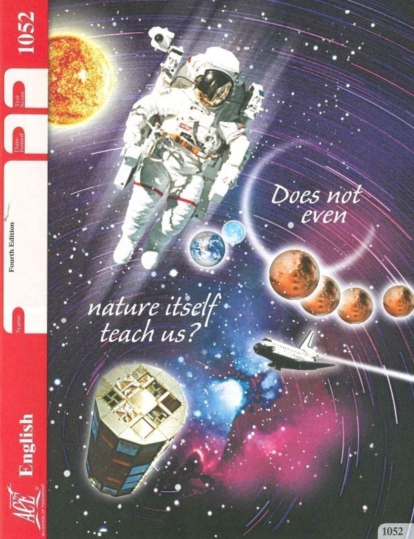 5th Grade English Pace 1052 by Accelerated Christian Education ACE