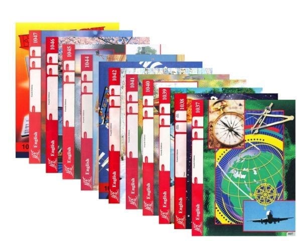 4th Grade English Complete Set by Accelerated Christian Education ACE