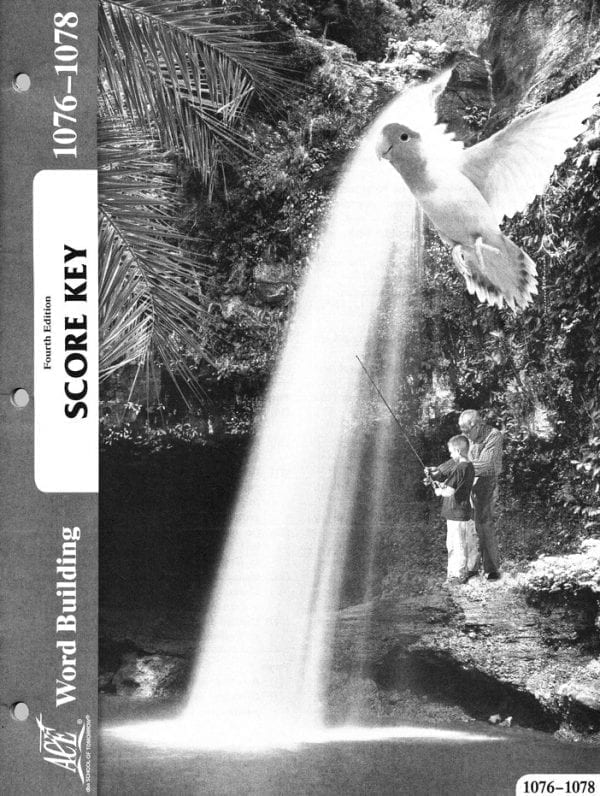 7th Grade Word Building Answer Key 1076-1078 by Accelerated Christian Education ACE