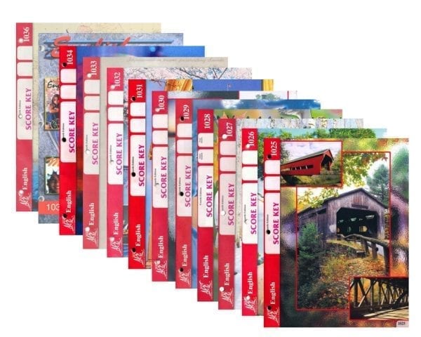 3rd Grade English Answer Key Set by ACE