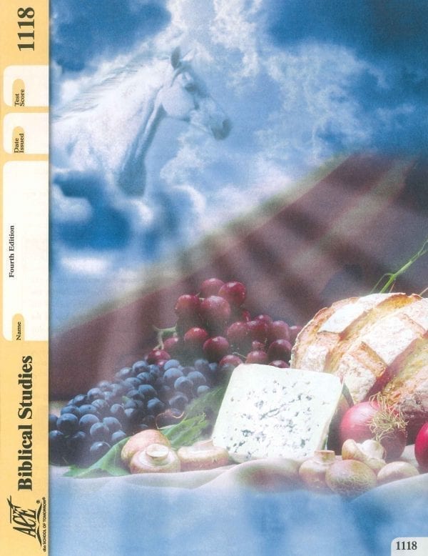 Old Testament Survey Pace 1118 by Accelerated Christian Education ACE