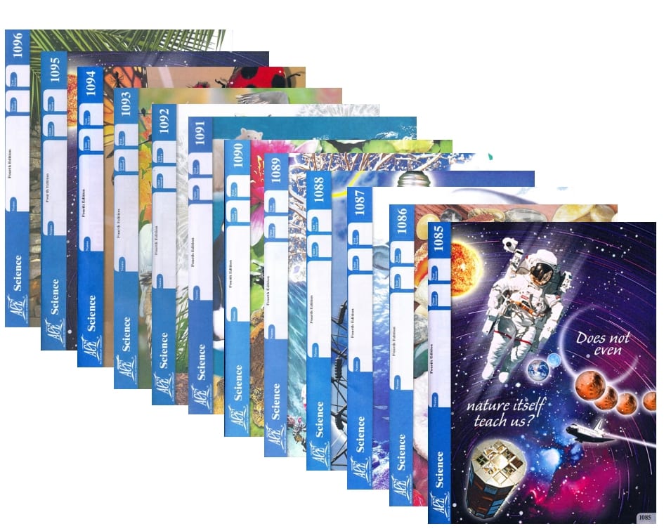 8th Grade Science Pace Set from Accelerated Christian Education ACE