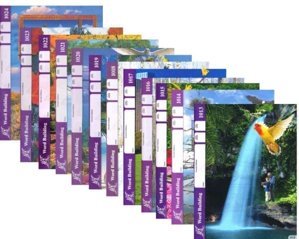 2nd Grade Word Building Complete Set by Accelerated Christian Education ACE