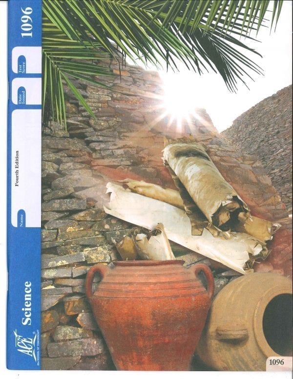 8th Grade Science (Pace 1096) from Accelerated Christian Education ACE