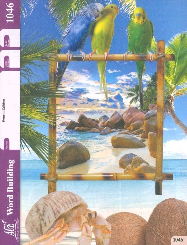 4th Grade Word Building Pace 1046 by Accelerated Christian Education ACE