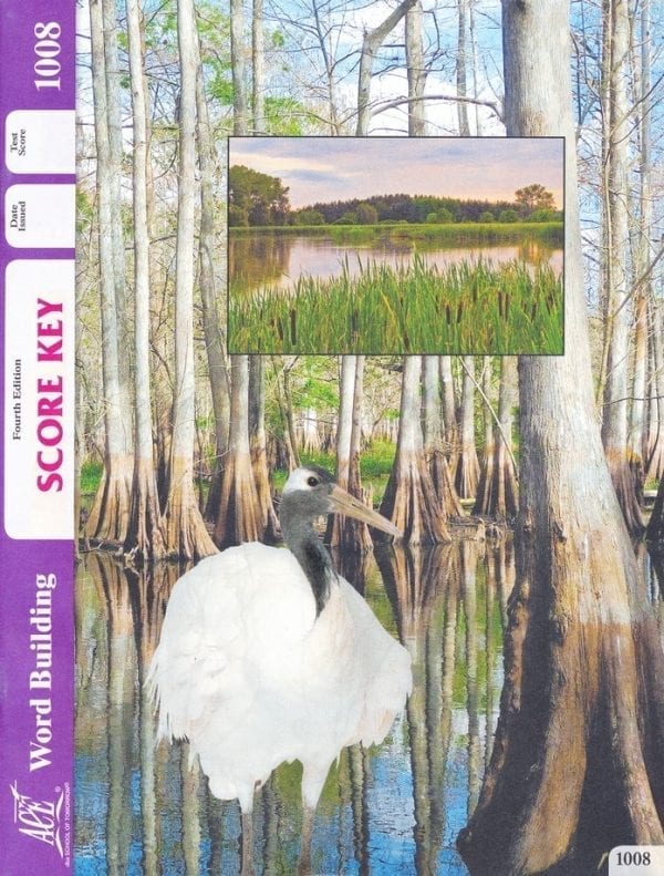 1st Grade Word Building Answer Key 1008 by Accelerated Christian Education ACE