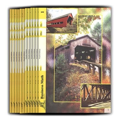 Business Math PACE Set from ACE