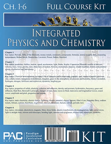 Integrated Physics and Chemistry Year 1 Kit from Paradigm Accelerated Curriculum