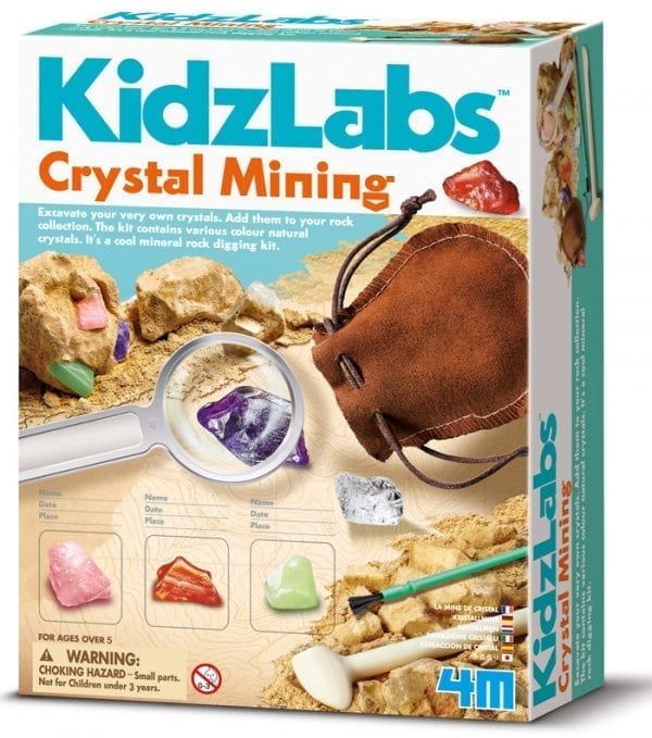 KidzLabs Crystal Mining Kit