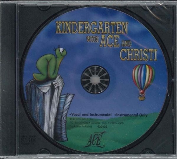 Kindergarten with Ace and Christi CD from Accelerated Christian Education ACE