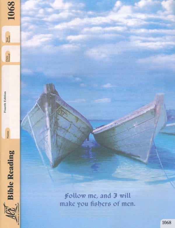 6th Grade Bible Reading (Pace 1068) from ACE-Accelerated Christian Education