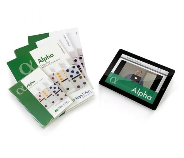 Alpha Level Up Set from Math-U-See