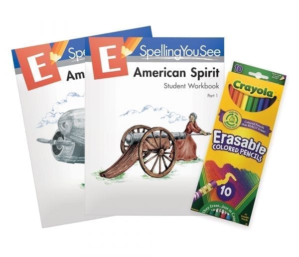Level E: American Spirit Student Pack from Spelling you See