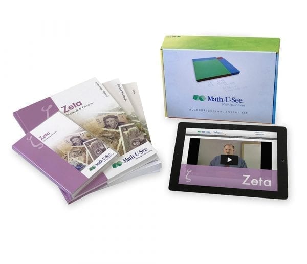 Zeta Level Up Set from Math-U-See