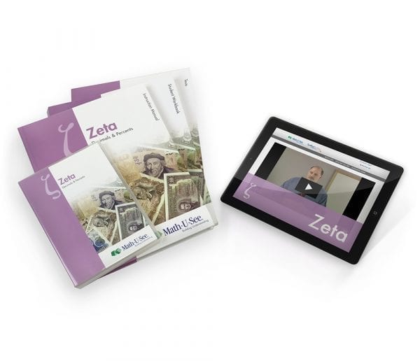 Zeta Level Up Base Set from Math-U-See