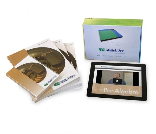 Pre-Algebra Level Up Set from Math-U-See