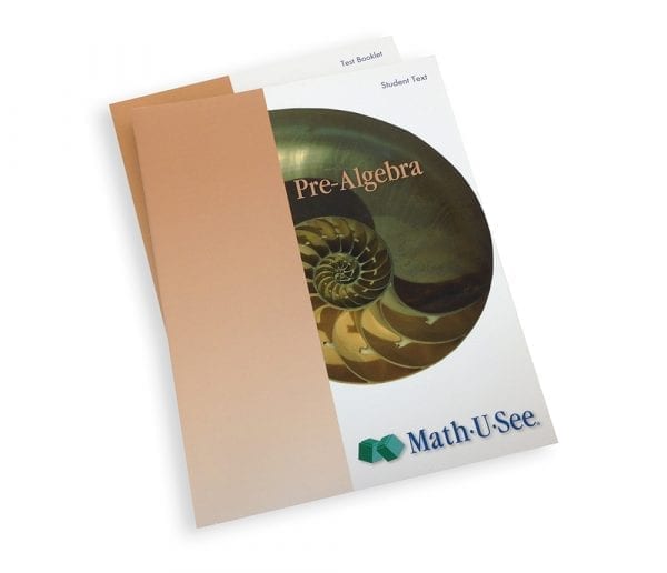 Pre-Algebra Student Pack from Math-U-See