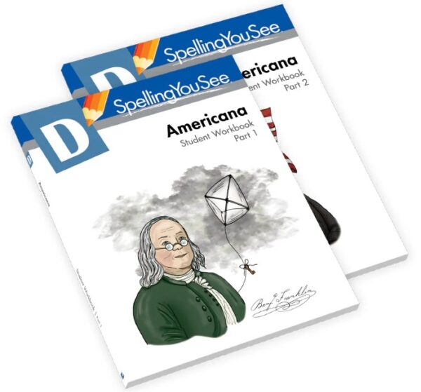 Level D: Americana Student Pack from Spelling You See