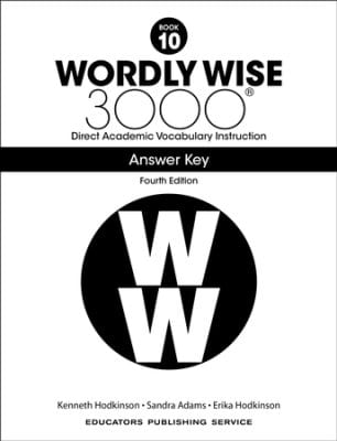 Wordly Wise 3000 (4th Edition) Grade 10 Key
