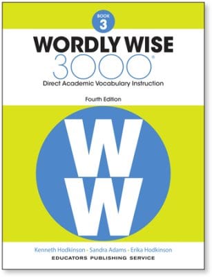 Wordly Wise 3000 (4th Edition) Grade 3 Student Book
