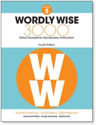 Wordly Wise 3000 (4th Edition) Grade 5 Student Book