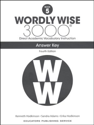 Wordly Wise 3000 (4th Edition) Grade 5 Key