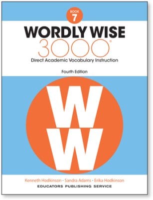 Wordly Wise 3000 (4th Edition) Grade 7 Student Book