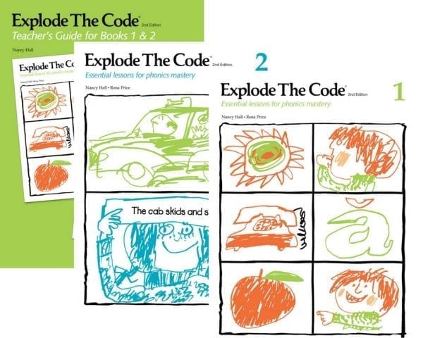 Explode the Code, Books 1 & 2 with Teacher Guide