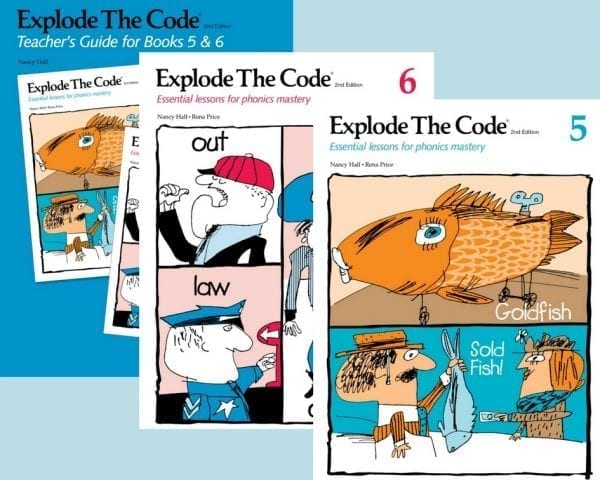 Explode the Code, Books 5 & 6 with Teacher Guide