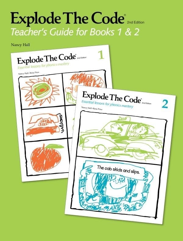 Explode The Code Teacher's Guide for Books 1 & 2