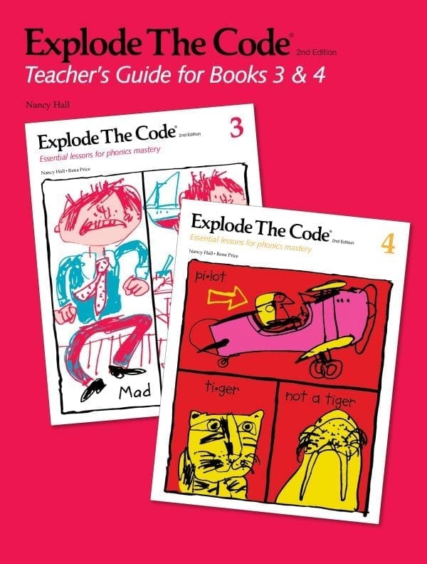 Explode The Code Teacher's Guide for Books 3 & 4